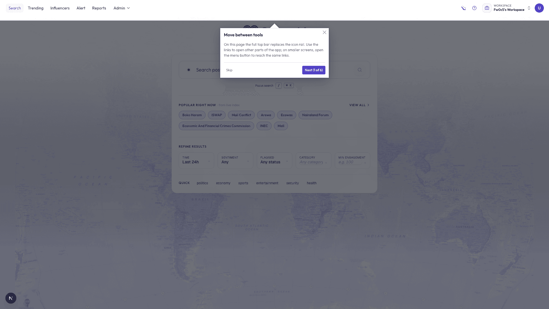SageAI query and result orchestration view